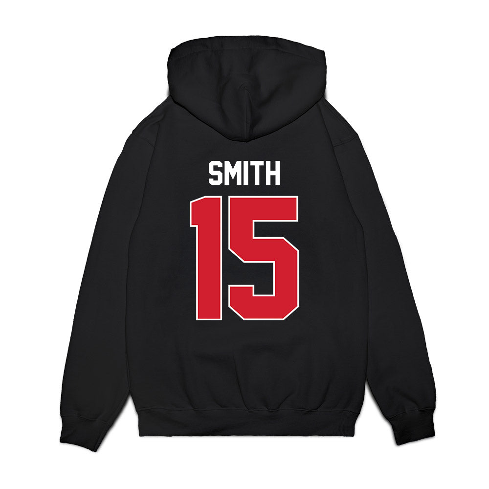 Northeastern - NCAA Women's Volleyball : Brynn Smith - Sports Shersey Premium Hooded Sweatshirt-1