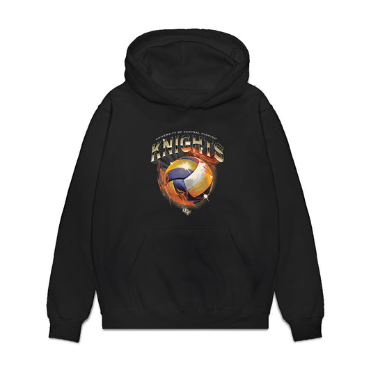 Central Florida - NCAA Women's Volleyball : Avah Armour - Sports Shersey Premium Hooded Sweatshirt-0