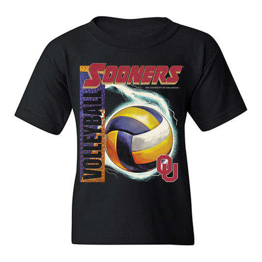 Oklahoma - NCAA Women's Volleyball : Mikala Young - Youth T-Shirt-0
