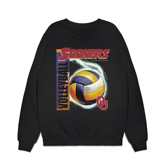 Oklahoma - NCAA Women's Volleyball : DaMya Mann - Premium Crewneck Sweatshirt-0