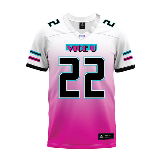 FIU - NCAA Football : Sterling Joseph - Premium Football Jersey-0