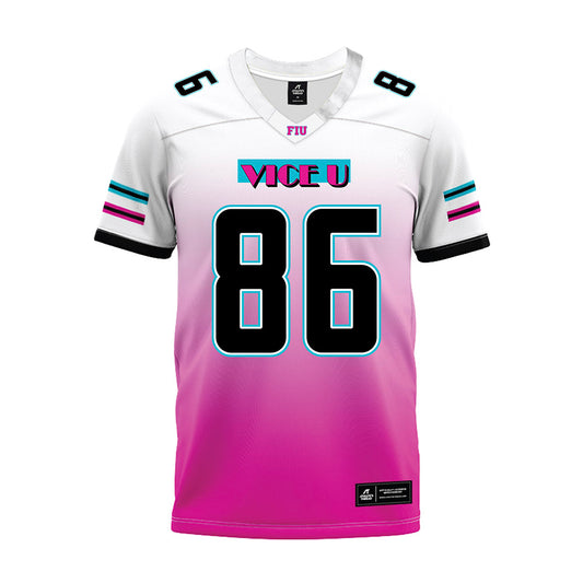 FIU - NCAA Football : Rodrigo Marron - Premium Football Jersey-0