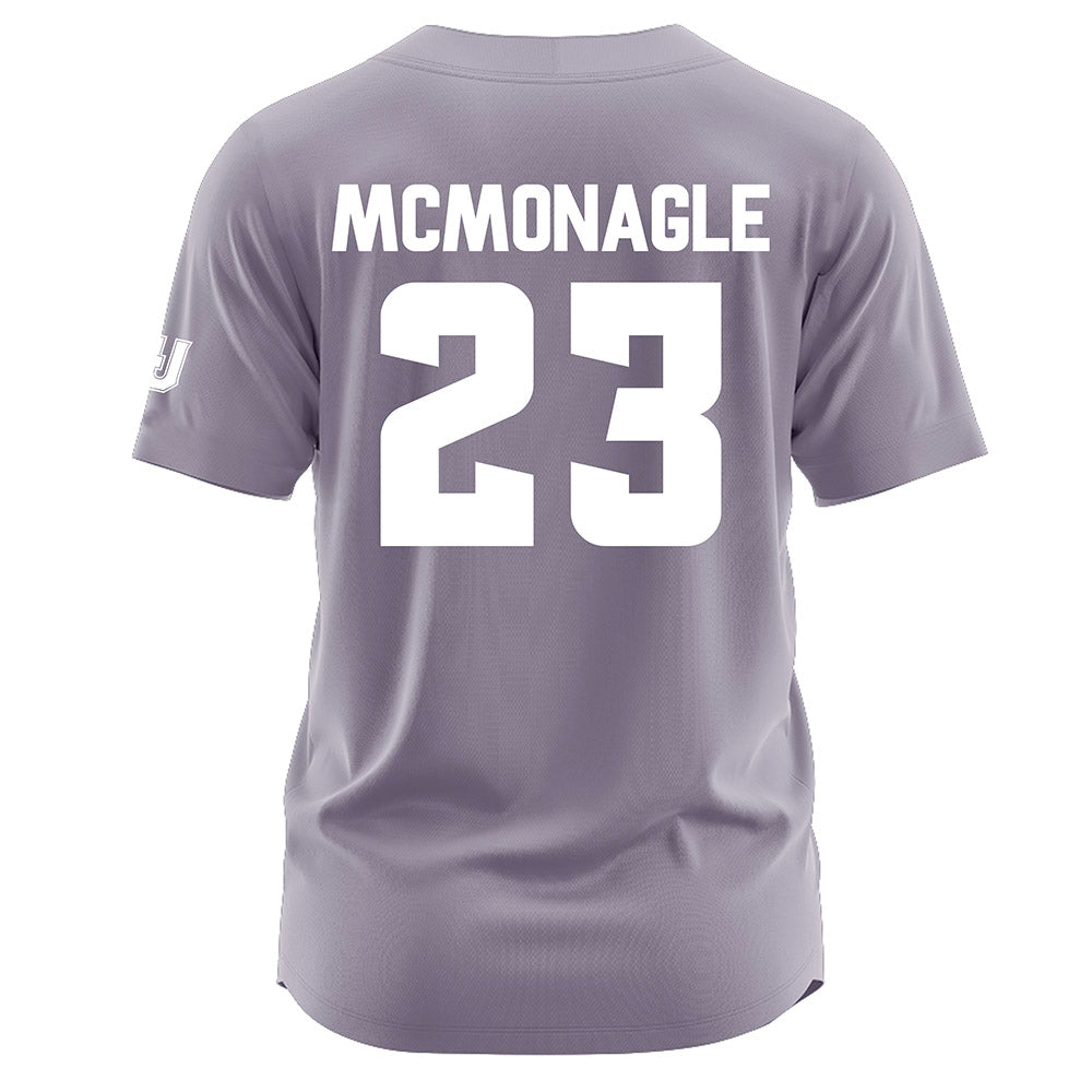Lawrence - NCAA Baseball : Vincenzo McMonagle - Grey Jersey-1