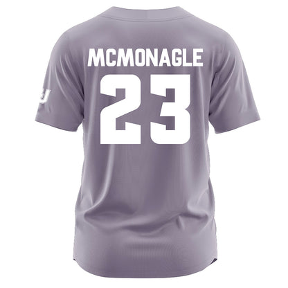 Lawrence - NCAA Baseball : Vincenzo McMonagle - Grey Jersey-1