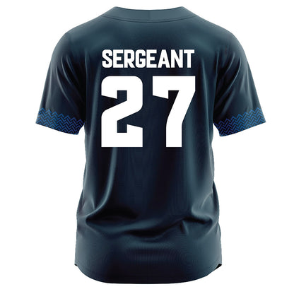 Lawrence - NCAA Baseball : Matt Sergeant - Navy Jersey-1