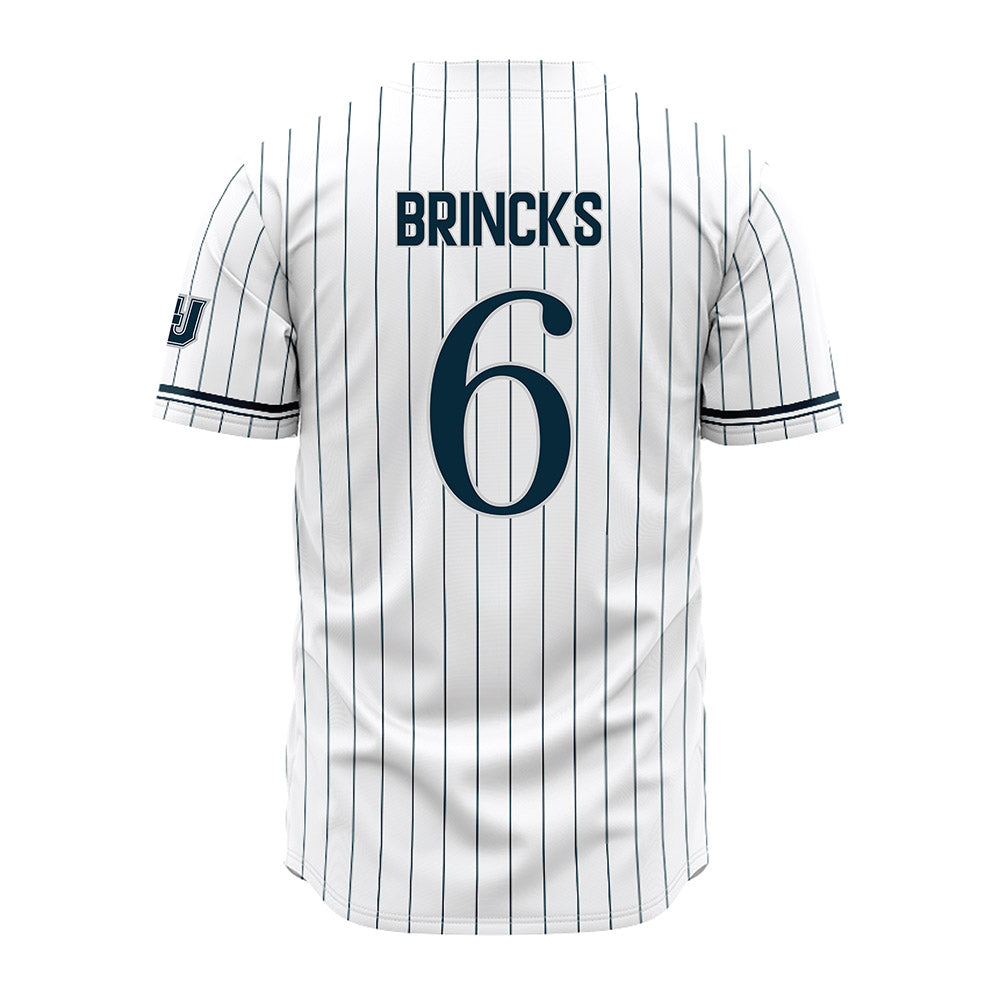 Lawrence - NCAA Baseball : Myles Brincks - Pinstripe Jersey-1