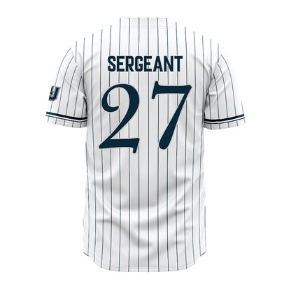Lawrence - NCAA Baseball : Matt Sergeant - Pinstripe Jersey-1