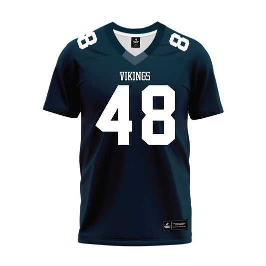 Lawrence - NCAA Football : Makani Morris - Navy Premium Football Jersey-0
