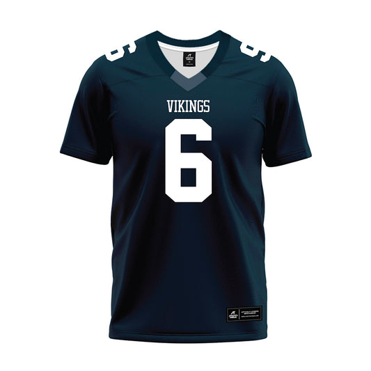 Lawrence - NCAA Football : Ethan Holland - Navy Premium Football Jersey-0