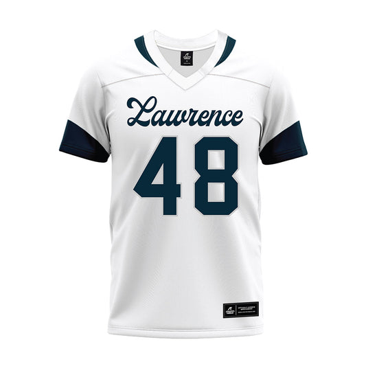 Lawrence - NCAA Football : Makani Morris - White Premium Football Jersey-0
