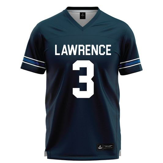 Lawrence - NCAA Men's Lacrosse : Eamon Tegenfeldt-Pfohman - Navy Lacrosse Jersey-0