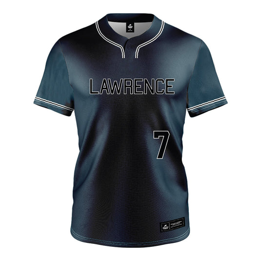 Lawrence - NCAA Softball : Megan Hochkammer - Navy Jersey-0