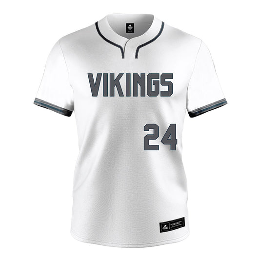 Lawrence - NCAA Softball : Lillian Hubers - White Jersey-0