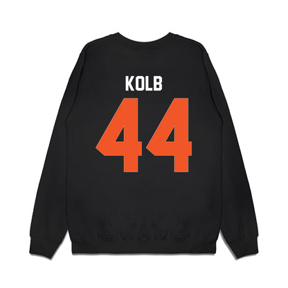 Oklahoma State - NCAA Football : Carson Kolb - Graphic Premium Crewneck Sweatshirt-1