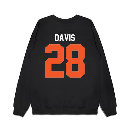 Oklahoma State - NCAA Football : Marrel Davis - Graphic Premium Crewneck Sweatshirt-1