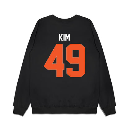 Oklahoma State - NCAA Football : Joseph Kim - Graphic Premium Crewneck Sweatshirt-1