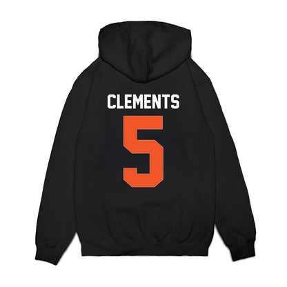 Oklahoma State - NCAA Football : Saadiq Clements - Graphic Premium Hooded Sweatshirt-1