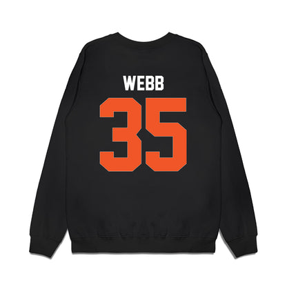 Oklahoma State - NCAA Football : Ayden Webb - Graphic Premium Crewneck Sweatshirt-1