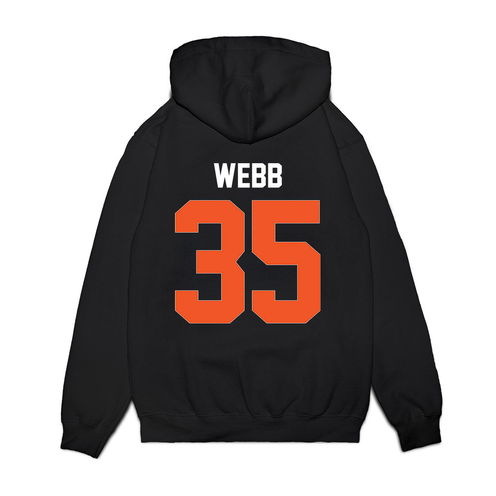 Oklahoma State - NCAA Football : Ayden Webb - Graphic Premium Hooded Sweatshirt-1