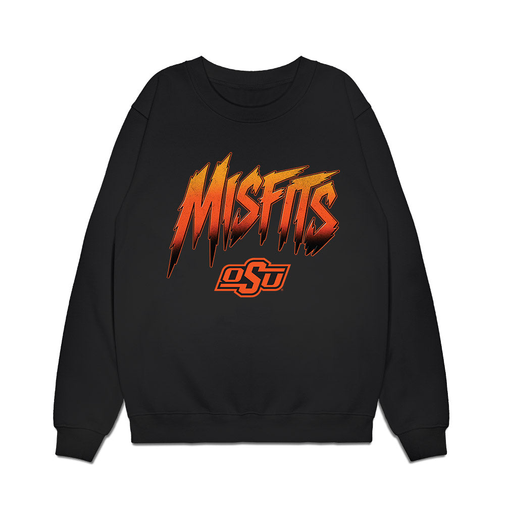 Oklahoma State - NCAA Football : Carson Kolb - Graphic Premium Crewneck Sweatshirt-0