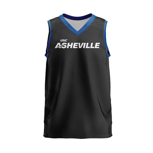 UNC Asheville - NCAA Women's Volleyball : Olivia Callipo - Black Volleyball Jersey-0