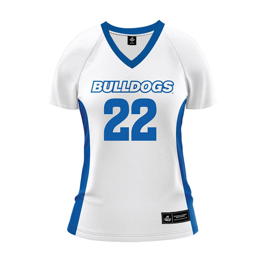 UNC Asheville - NCAA Women's Volleyball : Olivia Callipo - White Volleyball Jersey-0