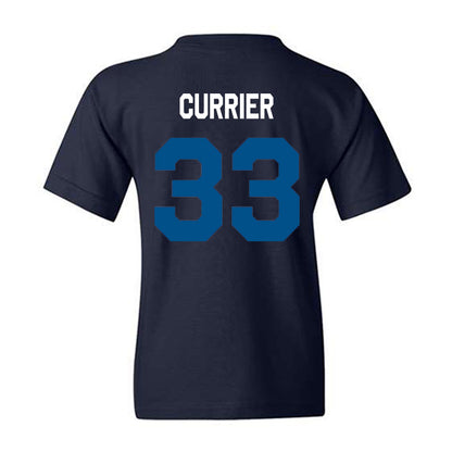 Lawrence - NCAA Football : Zach Currier - Classic Shersey Youth T-Shirt-1