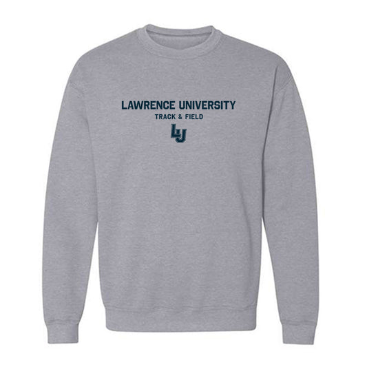 Lawrence - NCAA Men's Track & Field : Deangelo Delancy - Classic Shersey Crewneck Sweatshirt-0
