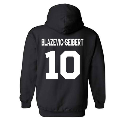 Lawrence - NCAA Men's Lacrosse : Ben Blazevic-Seibert - Classic Shersey Hooded Sweatshirt-1