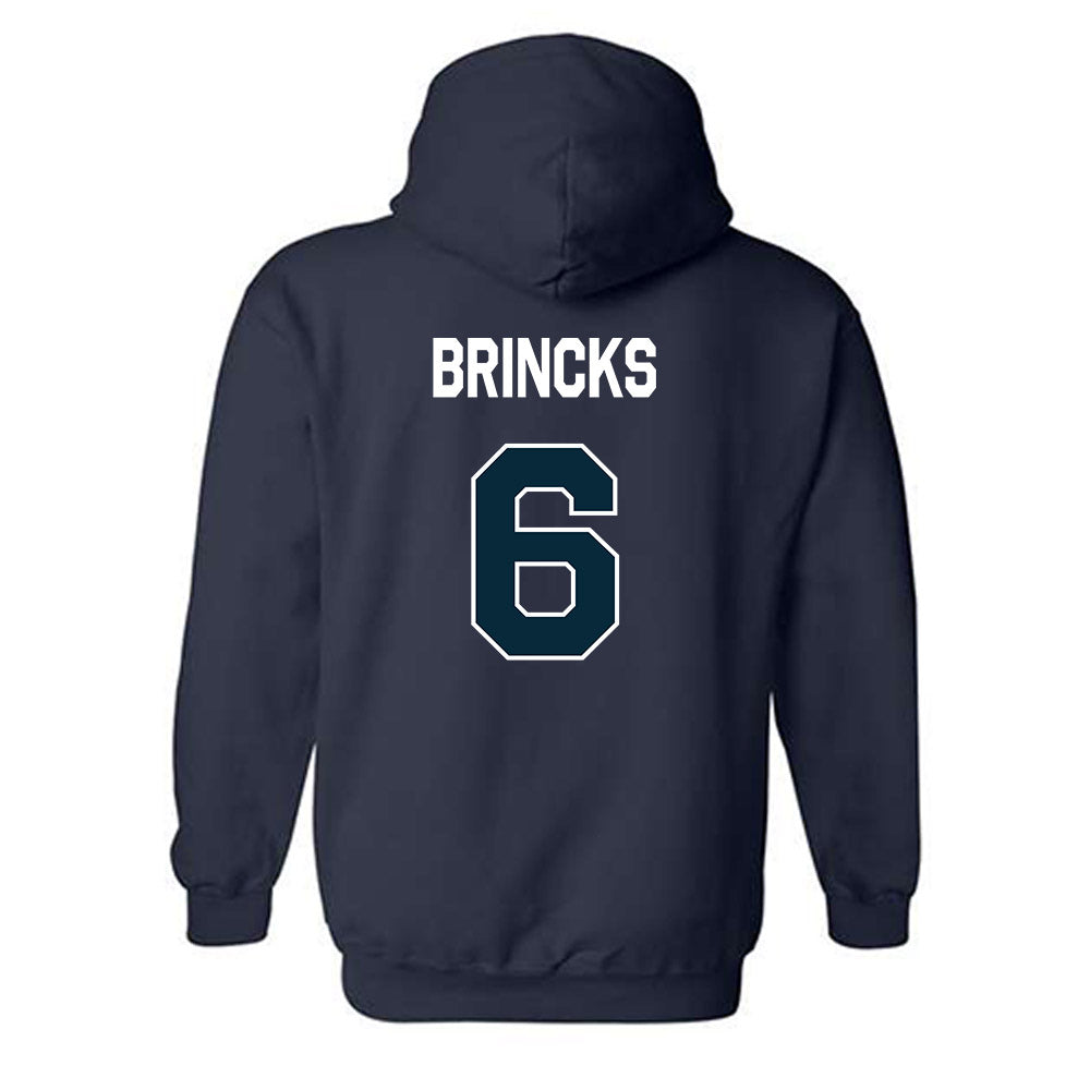 Lawrence - NCAA Baseball : Myles Brincks - Classic Shersey Hooded Sweatshirt-1
