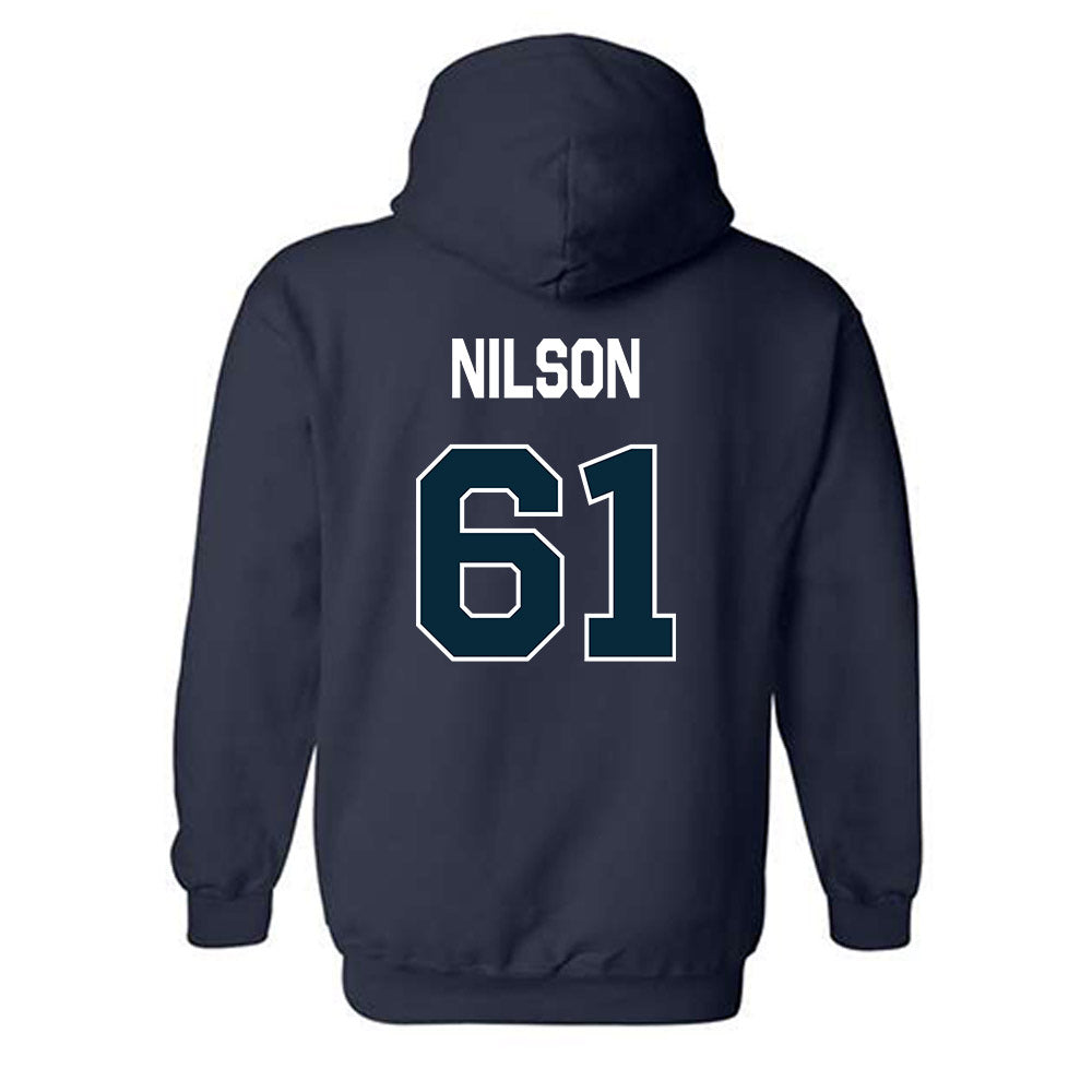 Lawrence - NCAA Women's Volleyball : Emma Nilson - Classic Shersey Hooded Sweatshirt-1