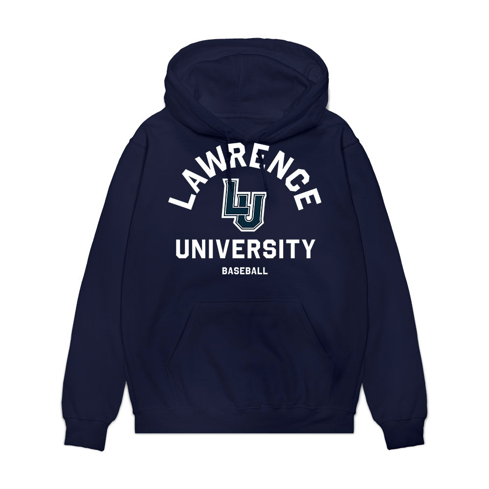 Lawrence - NCAA Baseball : Myles Brincks - Classic Shersey Hooded Sweatshirt-0