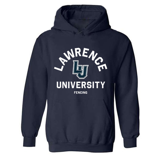 Lawrence - NCAA Men's Fencing : Jack Kropp - Classic Shersey Hooded Sweatshirt-0
