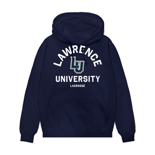 Lawrence - NCAA Men's Lacrosse : Henry Hayes - Classic Shersey Hooded Sweatshirt-0