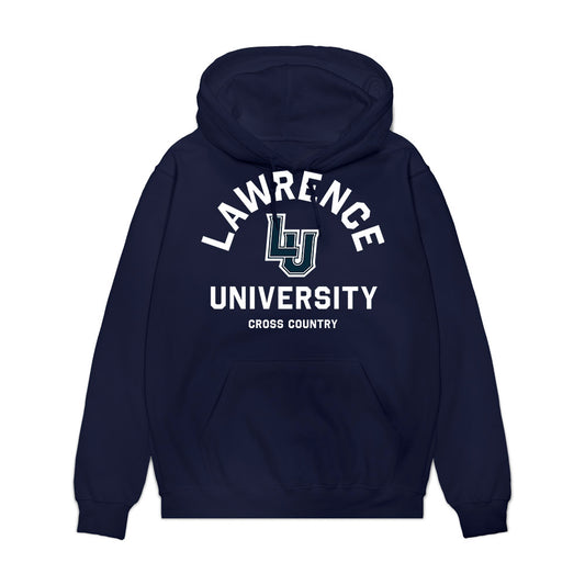 Lawrence - NCAA Men's Cross Country : Gabriel Gross - Classic Shersey Hooded Sweatshirt-0