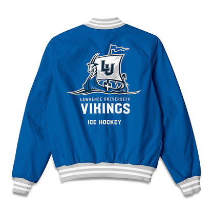 Lawrence - NCAA Women's Ice Hockey : Jazmin Bauer - Bomber Jacket-1