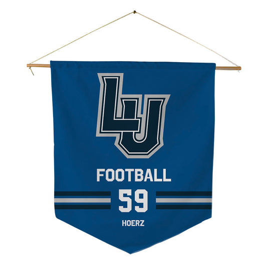 Lawrence - NCAA Football : TYLER HOERZ - Pennant - 18" x 21"-0