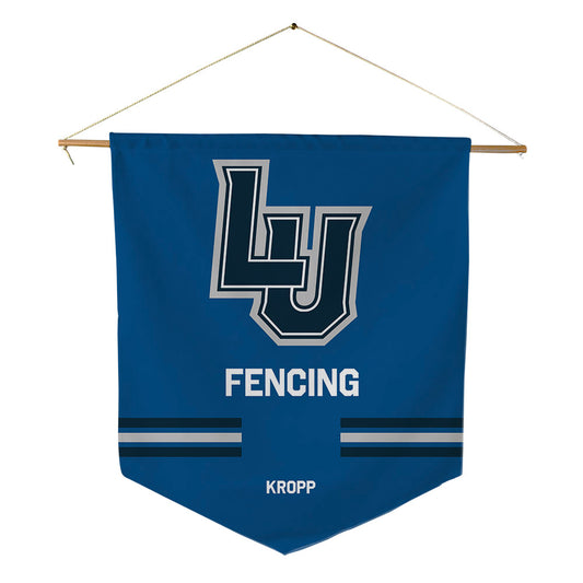 Lawrence - NCAA Men's Fencing : Jack Kropp - Pennant - 18" x 21"-0