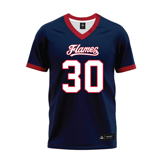Liberty - NCAA Football : Ethan Crisp - Blue Premium Football Jersey-0