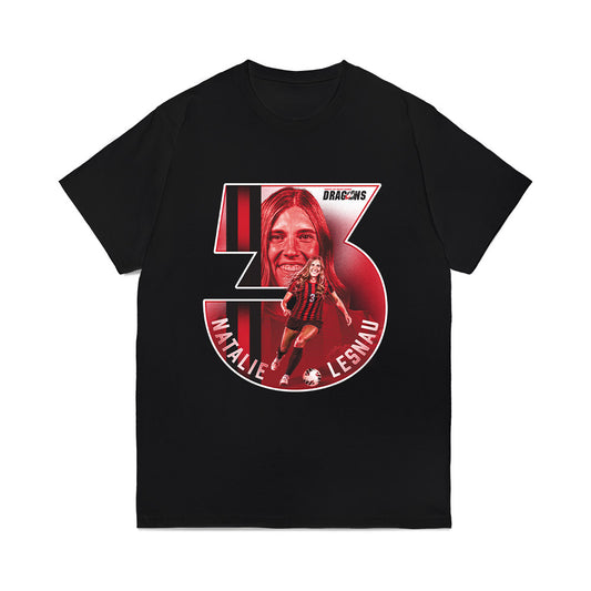MSUM - NCAA Women's Soccer : Natalie Lesnau - Collage Comfort Colors T-Shirt-0