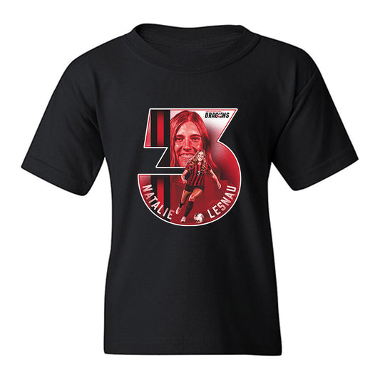 MSUM - NCAA Women's Soccer : Natalie Lesnau - Collage Youth T-Shirt-0