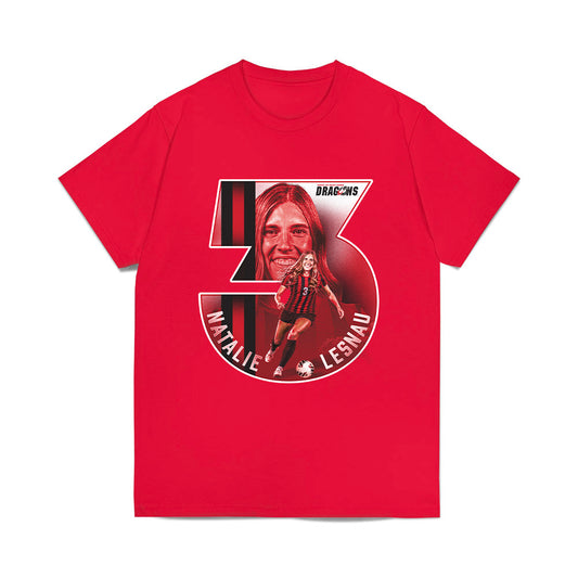 MSUM - NCAA Women's Soccer : Natalie Lesnau - Collage Comfort Colors T-Shirt-0