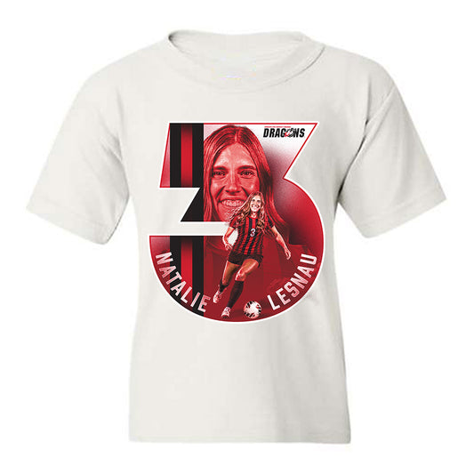 MSUM - NCAA Women's Soccer : Natalie Lesnau - Collage Youth T-Shirt-0