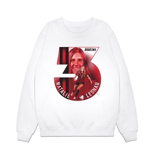 MSUM - NCAA Women's Soccer : Natalie Lesnau - Collage Premium Crewneck Sweatshirt-0