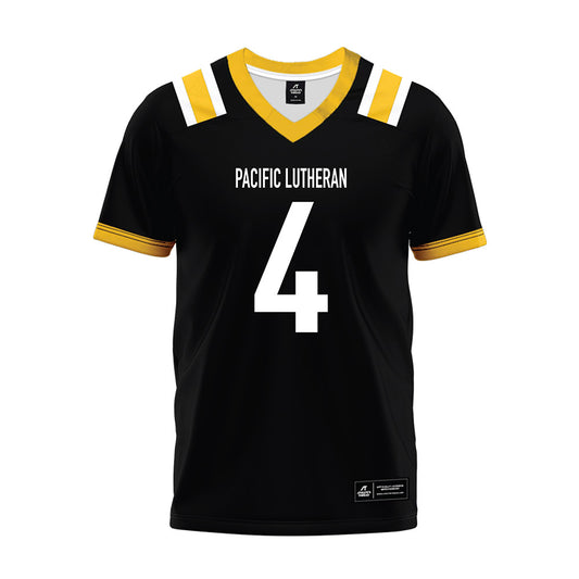 PLU - NCAA Football : Connor Meade - Black Premium Football Jersey-0