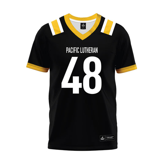 PLU - NCAA Football : Tristan Diamond - Black Premium Football Jersey-0