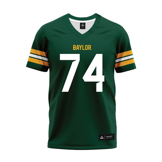 Baylor - NCAA Football : kaden sieracki - Green Premium Football Jersey-0