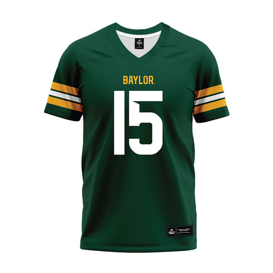 Baylor - NCAA Football : Jayden Mcgowan - Green Premium Football Jersey-0