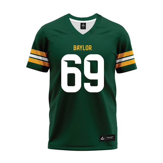 Baylor - NCAA Football : Donel Robinson Jr. - Green Premium Football Jersey-0