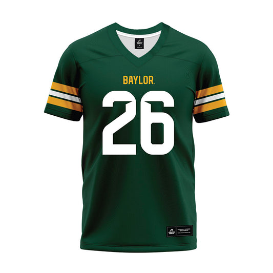Baylor - NCAA Football : Colin Peacock - Green Premium Football Jersey-0